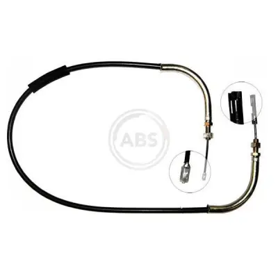 Cable de accionamiento, freno de estacionamiento A.B.S. K19925 Solo Hoy